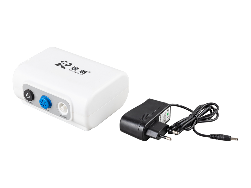 RJ-301 便攜式手持式壓縮霧化器，帶面罩和USB電纜